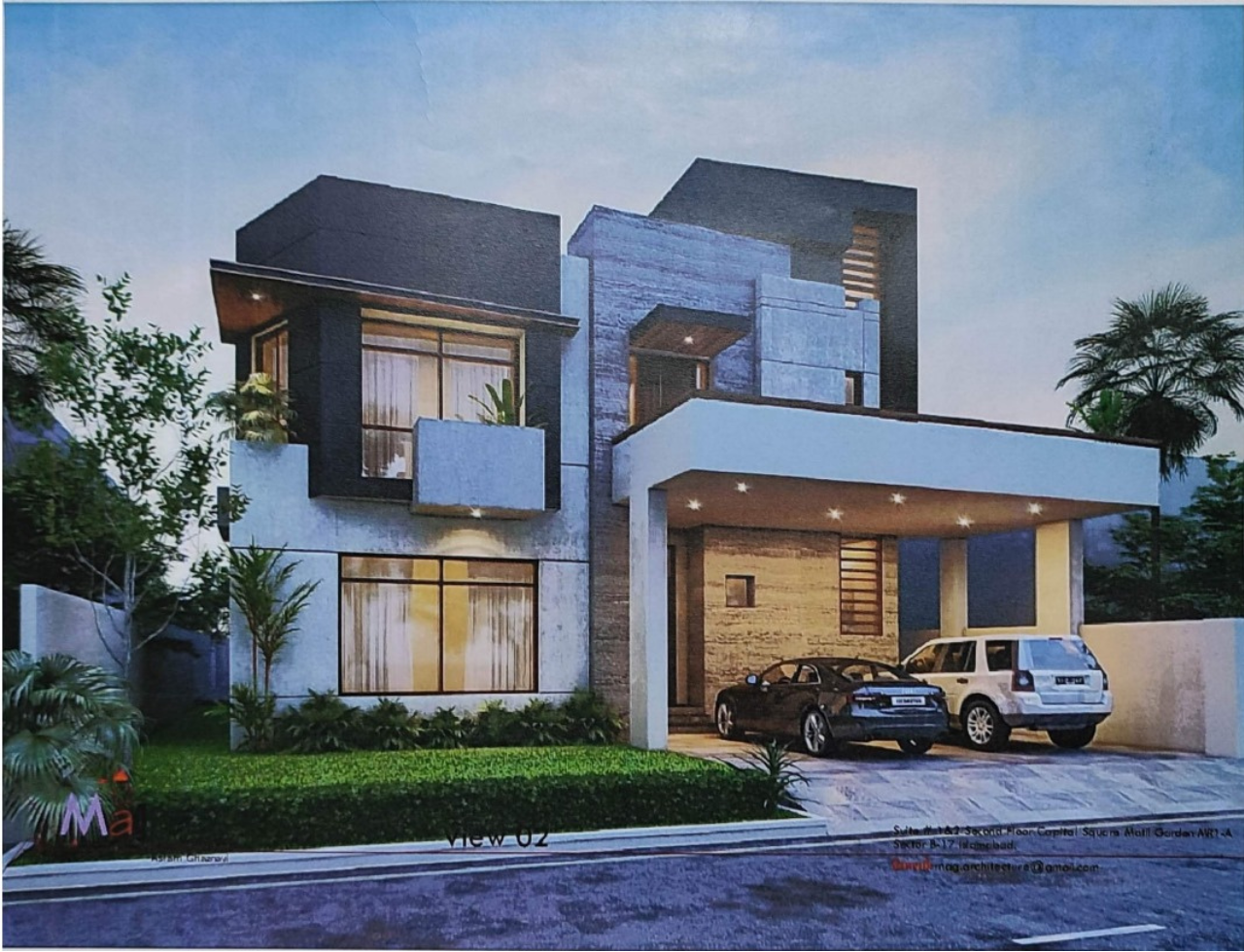 1 Kanal Modern House DHA Phase 5 Islamabad – AN Sahara Construction